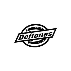  Deftones BLACK vinyl window decal sticker