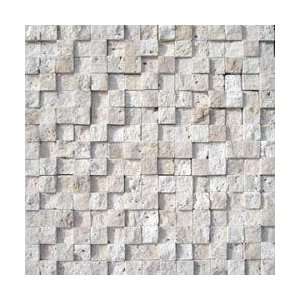    Travertine White Break Front Stone Mosaic