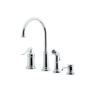  Price Pfister GT26 4YP Ashfield Four Hole Kitchen Faucet 