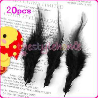Craft Rooster Coque Feathers 3 4 Length 10 color avail  