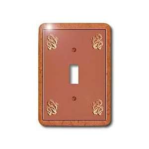  Beverly Turner Design   Four Dragons   Light Switch Covers 
