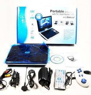New 9.8 Portable DVD Player remote control  