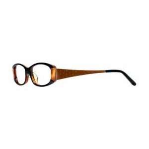 Junction City HIGHLAND PARK Eyeglasses Black tortoise Frame Size 53 16 