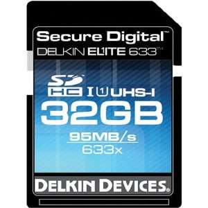  Delkin Devices 32GB Elite Class 10 SDHC 633 UHS I Memory 