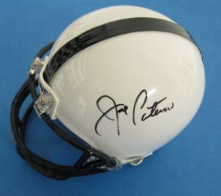 Joe Paterno Autographed Signed Penn State Mini Helmet PSA/DNA  