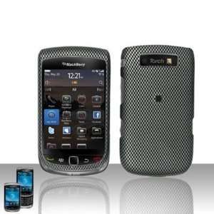 Blackberry Torch 9800 Carbon Fiber Design Premium Phone Protector Hard 