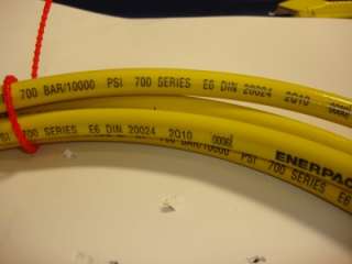FOR SALE IS ENERPAC (1) 20 HIGH PRESSURE HYDRAULIC HOSE HC 7220 NEW