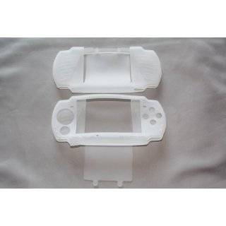 psp 3000 silicone skin case with lcd screen protector clear 2 pack by 