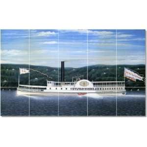 James Bard Ships Tile Mural Commercial Renovate Ideas  18x30 using 