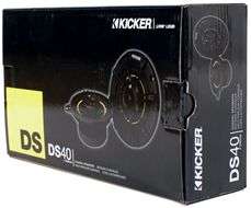 Kicker DS40 4 DS Series 2 Way Car Speakers 100 Watts (Pair) 11DS40 