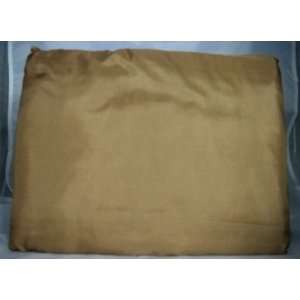   100% Authentic Silk King Pair Pillowcases Bronze Color