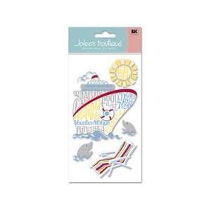  Jolees Boutique Le Grande Themed Ornate Stickers, Cruise 