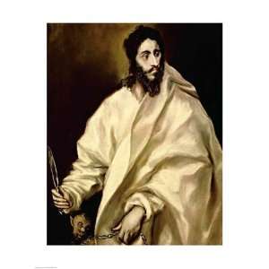  St. Bartholomew, 1606   Poster by El Greco (18x24)