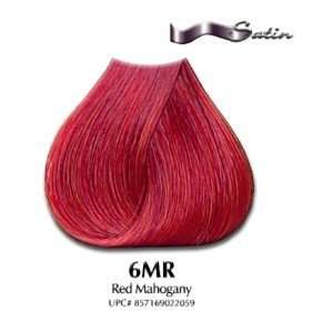  6MR Red Mahogany   Satin Hair Color with Aloe Vera Base 