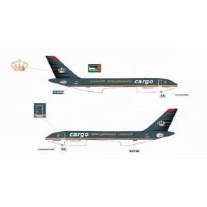  Jet X Royal Jordanian Cargo A 310 Model Airplane 