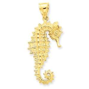  14k Seahorse Pendant Jewelry