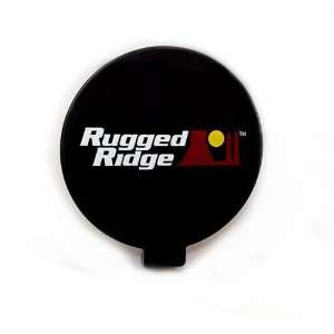   Rugged Ridge 15210.53 6 Black Round Off Road Light Cover Automotive