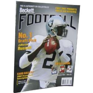  Magazine   Beckett Football   2007 June   Vol. 19 No. 6 