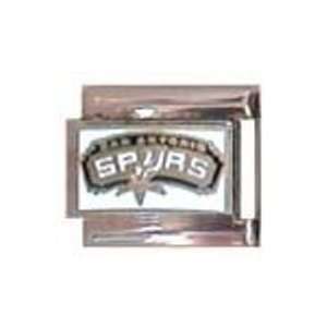 NBA San Antonio Spurs Team Name Italian Charm  Sports 