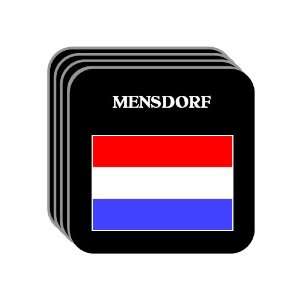  Luxembourg   MENSDORF Set of 4 Mini Mousepad Coasters 