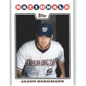  2008 Topps #606 Jason Bergmann   Washington Nationals 