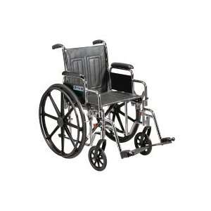   EC Wheelchair 20 Wide, Detachable Full Arms