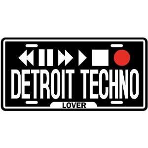  New  Play Detroit Techno  License Plate Music