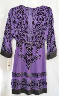 Hale Bob Silk Velvet Dress XS 0 2 4 UK 4 6 8 NWT New Renaissance 