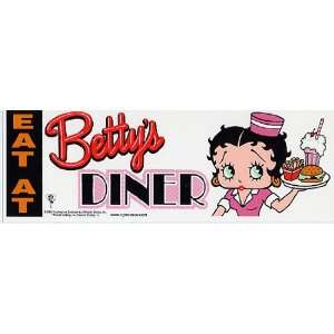  Betty Boop Diner Bumpersticker