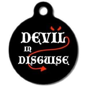  Devil in Disguise Pet ID Tag for Dogs and Cats   Dog Tag Art 