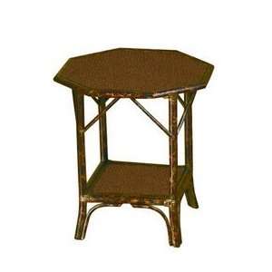   ACC02 Occasional Octagonal Rattan Accent Table Furniture & Decor