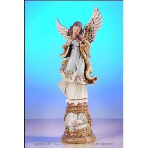  Joseph Studio, Roman Inc., 8.5 Angel on House Pedestal 