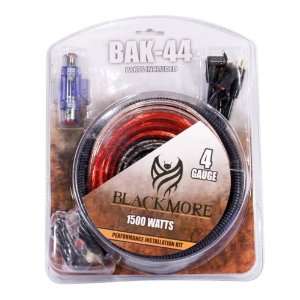  BLACKMORE 4 GAUGE AMP KIT CAR AMPLIFIER KIT BAK 44 