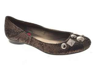   NEW Womens Flats Shoes Medium Designer Black Casual Leather 7  