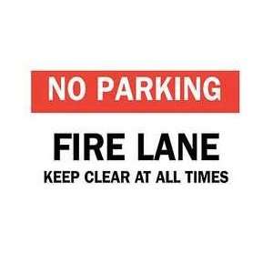   Lane Keep Clear All Time   BRADY  Industrial & Scientific