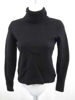 BANANA REPUBLIC Black Wool Turtleneck Sweater Size S  