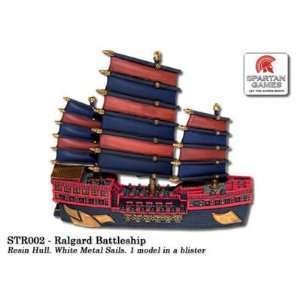   Battleship (1) Ralgard The Uncharted Seas Miniature Game Toys & Games