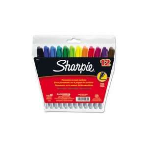  Sharpie Permanent Markers   Fine Point, Assorted, 12 per 