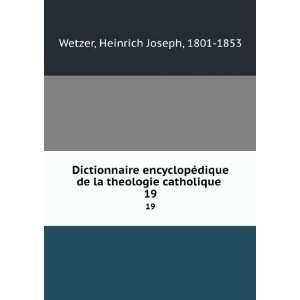  Dictionnaire encyclopÃ©dique de la theologie catholique 