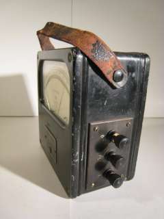 VTG Roller Smith Volt Meter Electric AC Reader Antique No. 319684 