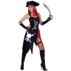  Wicked Costumes Buccaneer Beauty Pirate Girl Fancy Dress 