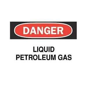  Danger Sign,10 X 14in,r And Bk/wht,lpg   BRADY Everything 