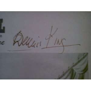  King, Dennis Billy Budd 1951 Playbill Signed Autograph 