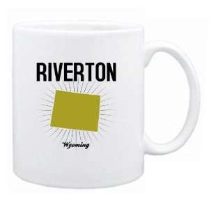  New  Riverton Usa State   Star Light  Wyoming Mug Usa 