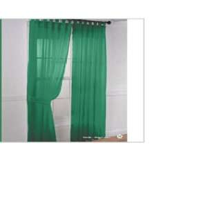  Green Curtain Set