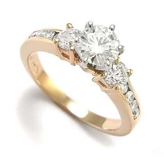 14k Rose Gold Diamond Engagement Ring Semi Mount R1240 Free Worldwide 