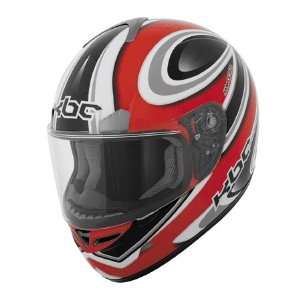  KBC Tarmac Max Full Face Helmet Large  Red Automotive