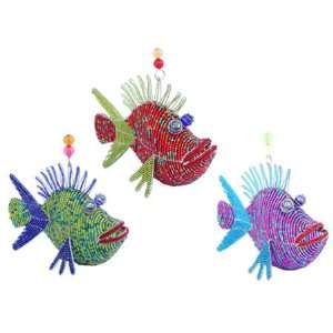  Spunkle Fish Red, Beads Handcraft Art Toys & Games