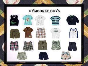 Boys lot 12 18 months GYMBOREE shirt shirts shorts sweater outfits 
