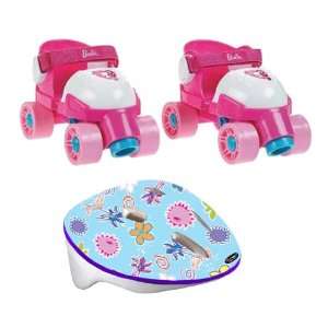  Fisher Price Barbie Grow With Me 1,2,3 Roller Skates with 